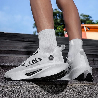 Men Running Shoes High-Quality Professional Training Lightweight Wear-Resistant Sports Flat Casual Sneakers for Men
