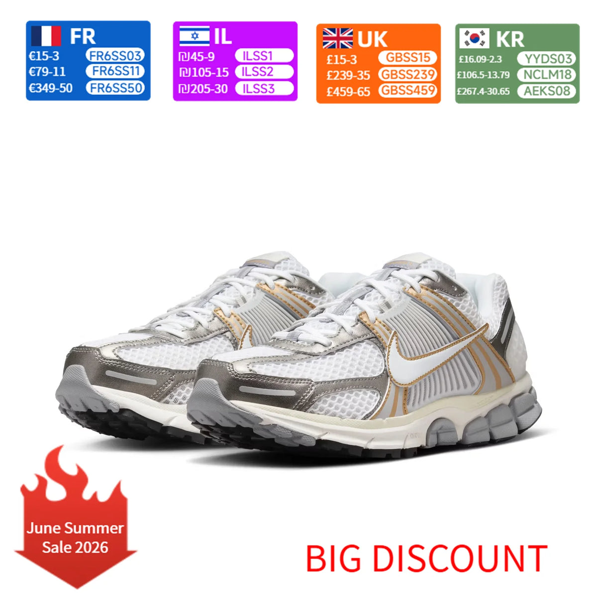 Nike Zoom Vomero 5 Comfort Classic: scarpe da corsa unisex basse, traspiranti, con supporto, casual, da allenamento, urbane e per gli spostamenti quotidiani HJ7247-099