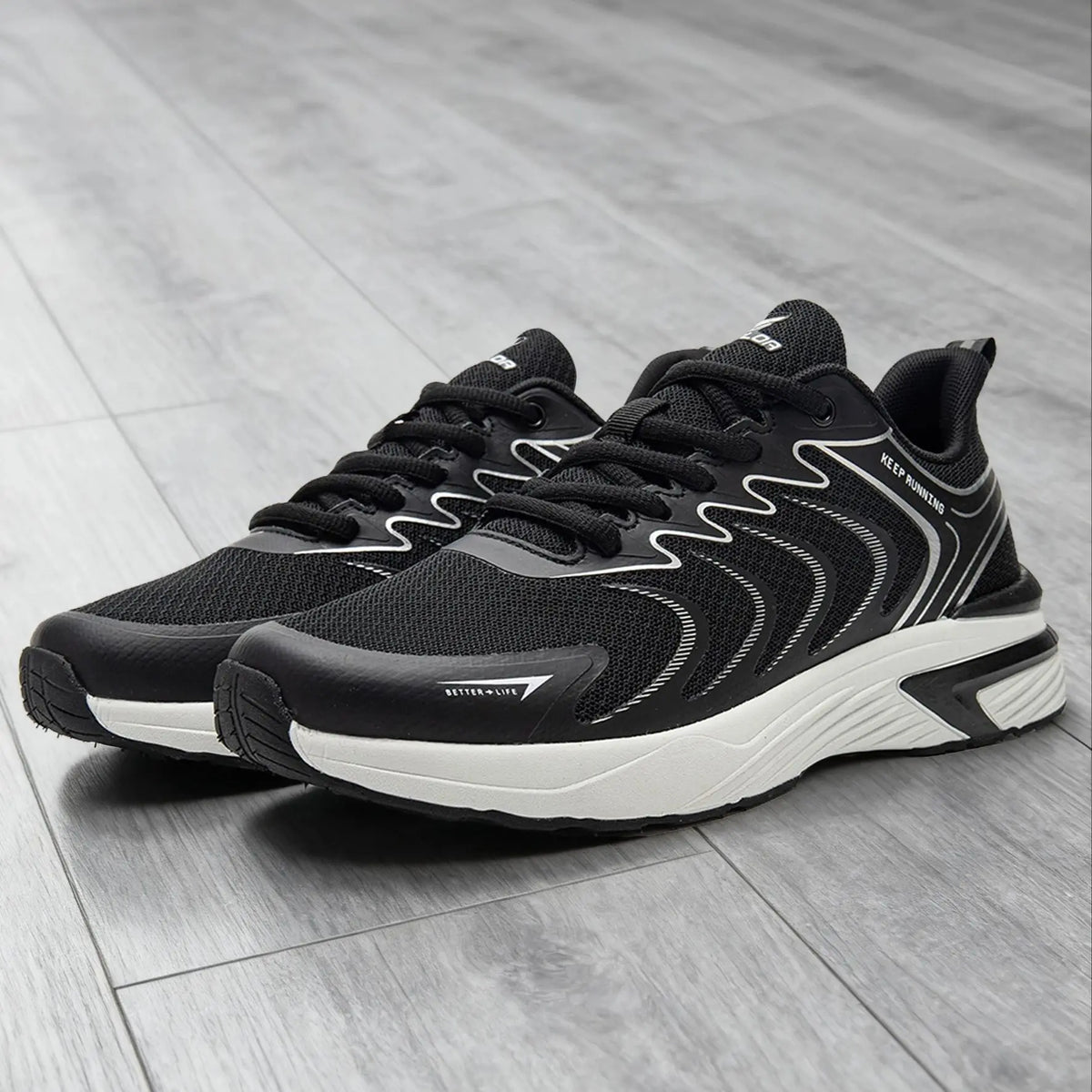 Chaussures de course pour homme Baasploa : baskets décontractées, légères, en mesh respirant, pour homme, d'extérieur, antidérapantes et résistantes à l'usure