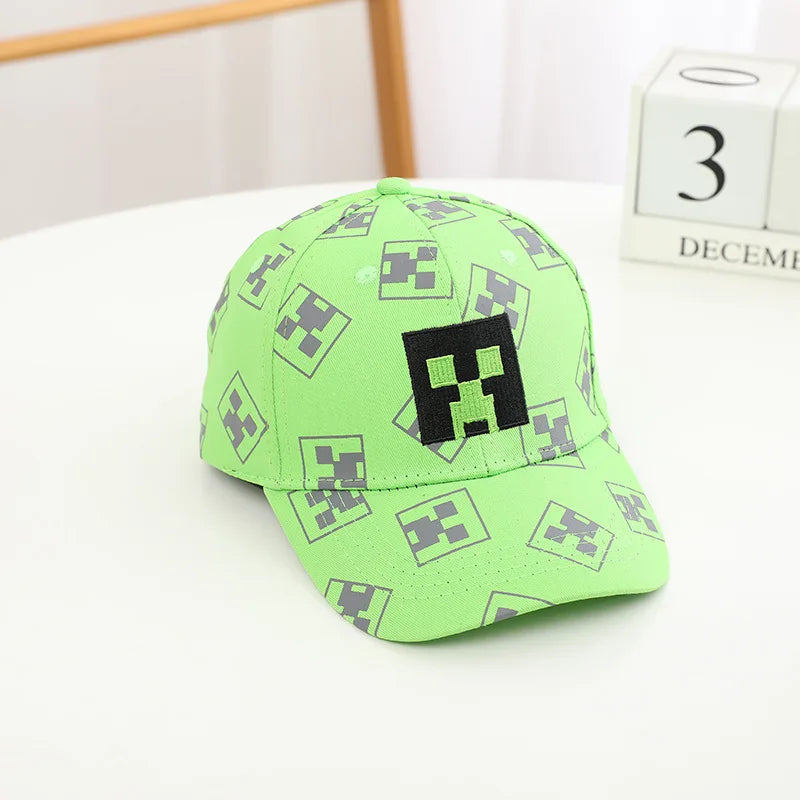 Cyberpunk Game Totem of Undying Hat Cosplay Unisex Pixel BlockBaseball Cap Sun Hat Outdoor Accessories
