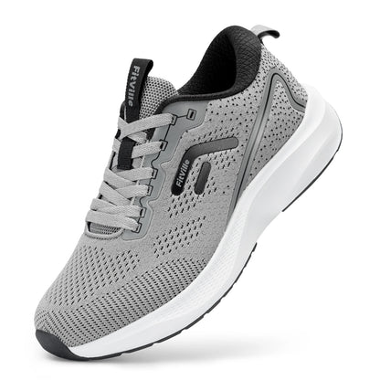 FitVille Mens Sport Running Shoes Breathable Lightweight Sneakers for Swollen Feet Wide Shoes Athletic Training Footwear