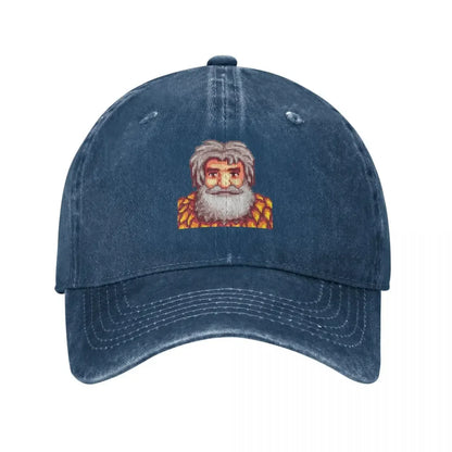 Stardew Valley Linus Baseball Cap Sunhat funny hat Kids Hat Hat Man Luxury Women's 2026 Men's