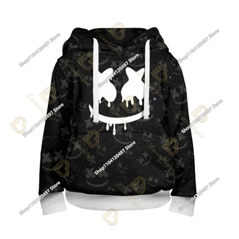 Children Battle Royals Hoodie Fortnite Boys Girls Cartoon Printed Pullovers Kids Sweatshirt Harajuku Streetwear Spring Winter