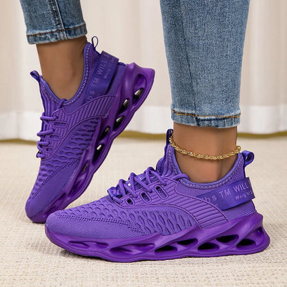 Women Sport Shoes Fashion Platform Sneakers Ladies Spring Winter Flats Running Shoes for Woman Plus Size 43