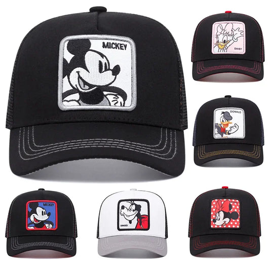 High Quality Brand Anime Cartoon Snapback Cotton Baseball Cap Men Women Hip Hop Dad Mesh Hat Trucker Hat Dropshipping