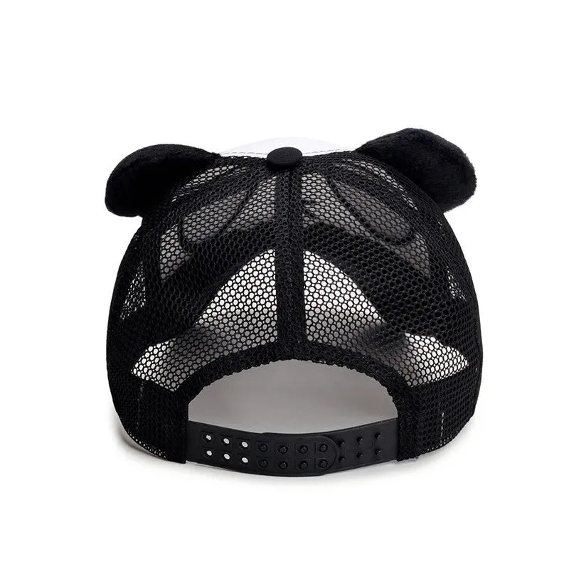 Summer Cute Panda Baseball Caps For Men Women Cotton Hip Hop Snapback Hats Sun Protection Boys Girls Outdoor Gorras Dropshipping