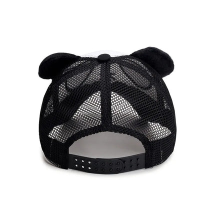 Summer Cute Panda Baseball Caps For Men Women Cotton Hip Hop Snapback Hats Sun Protection Boys Girls Outdoor Gorras Dropshipping