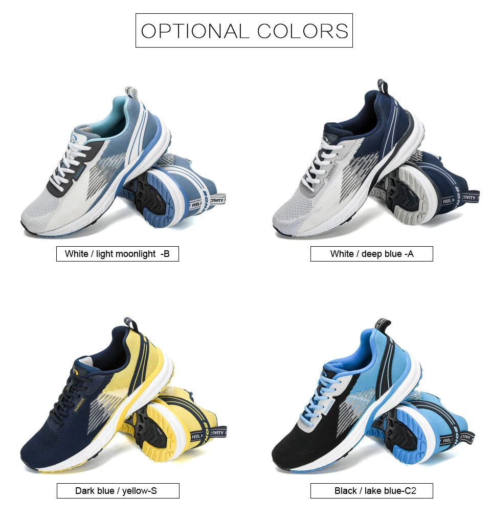 BONA New Popular Style Men Running Mesh Weaving Upper Sport Shoes ventilate Jogging Walking Sneakers Lace Up