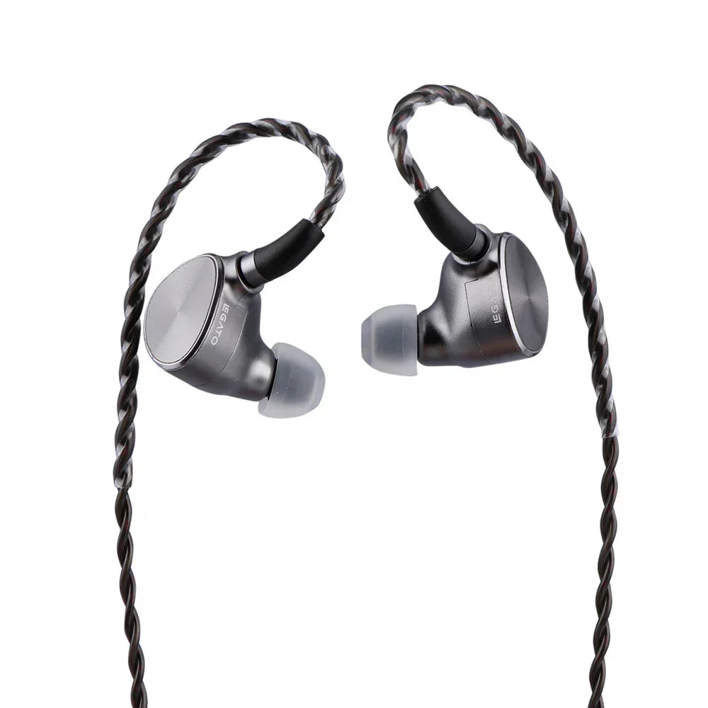 7Hz Legato Dual Dynamic Driver HiFi In-Ear Monitor Earphones – Premium Audiophile IEM with Detachable 0.78mm 2-Pin OCC Cable