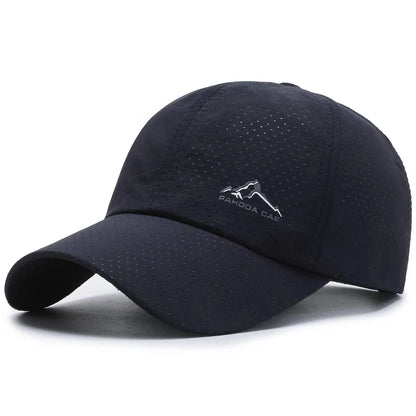 Ultra-Breathable Quick Dry Mesh Baseball Cap - Versatile Summer Sports Hat for Men & Women - Ideal for Outdoor Adventures