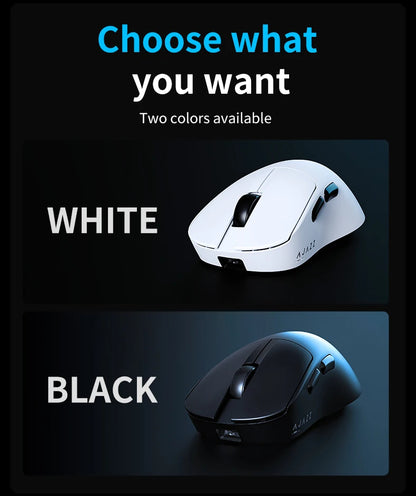 AJAZZ AJ179 V2 MAX Tri-mode Right-handed Mouse 56g Lightweight PAW3311 Sensor Huanuo Micro Switch Telink Microchip
