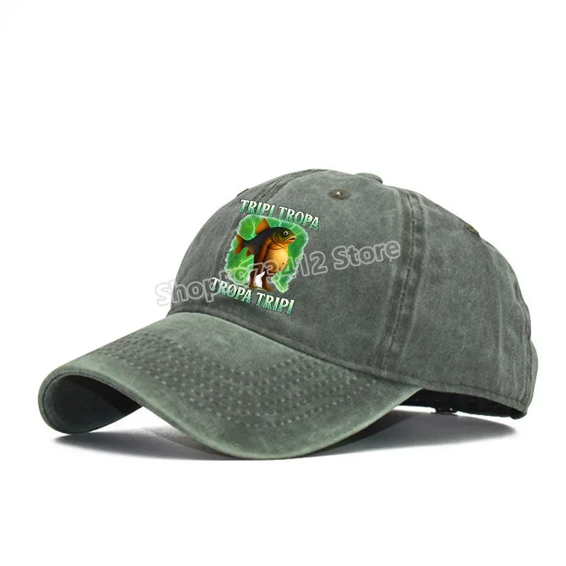 Italian Brainrot Women Men Hats Children's Baseball Cap Accessories Cap Boy Girl Caps Adjustable Men Trucker Sunhat Kids Gift