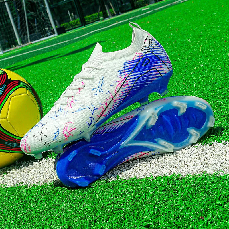 Nouvelles chaussures de football pour hommes, baskets FG, chaussures de soccer, entraînement, vente en gros, qualité supérieure, crampons antidérapants, livraison directe, unisexe, adulte