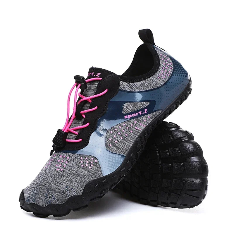 Men's Lightweight Refreshing Aqua Boots, Breathable Women's Outdoor Water Shoes, Anti-Slippery Wear-Resistant Sports Hiking Sneakers