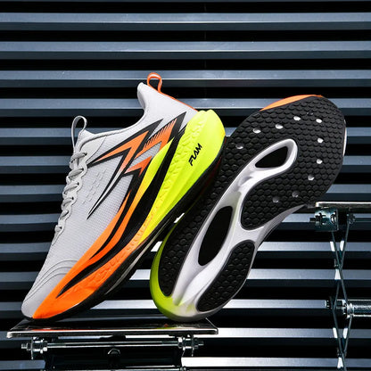New Running Shoes Men Speciality Marathon Men's Sports Lightweight Carbon Board Women's Comfortable Athletic Nonskid Sneakers