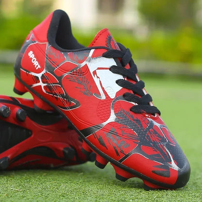Nouveaux hommes enfants chaussures de Football professionnel garçons crampons antidérapant gazon bottes de Football adulte ultraléger chaussures d'entraînement livraison directe