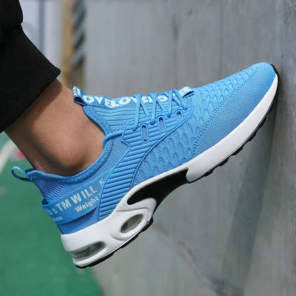Chaussures d'été pour hommes maille chaussures de sport décontractées printemps été chaussures Tennis léger marche noir baskets 2025 article de vente chaude