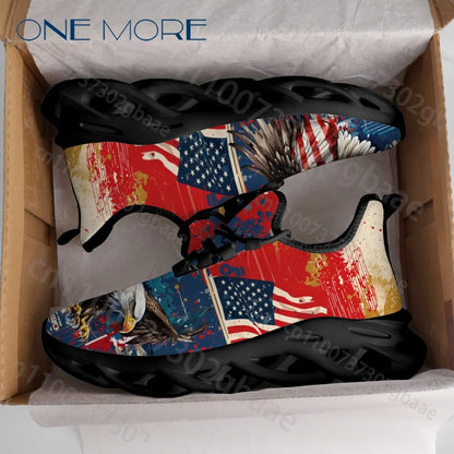 American 250 Independence Day Boys Girls Casual Shoes Personalized Exclusive American Flag Cool Kids Sport Shoes Design in Stock