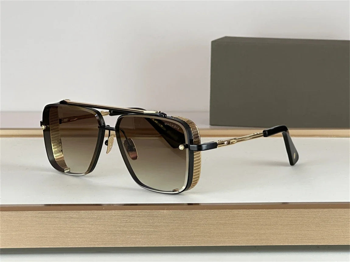 ADITA MACH SIX LIMITED EDITION Luxury Mens and Womens Sunglasses Top Quality Designer Eyeglasses UV400
