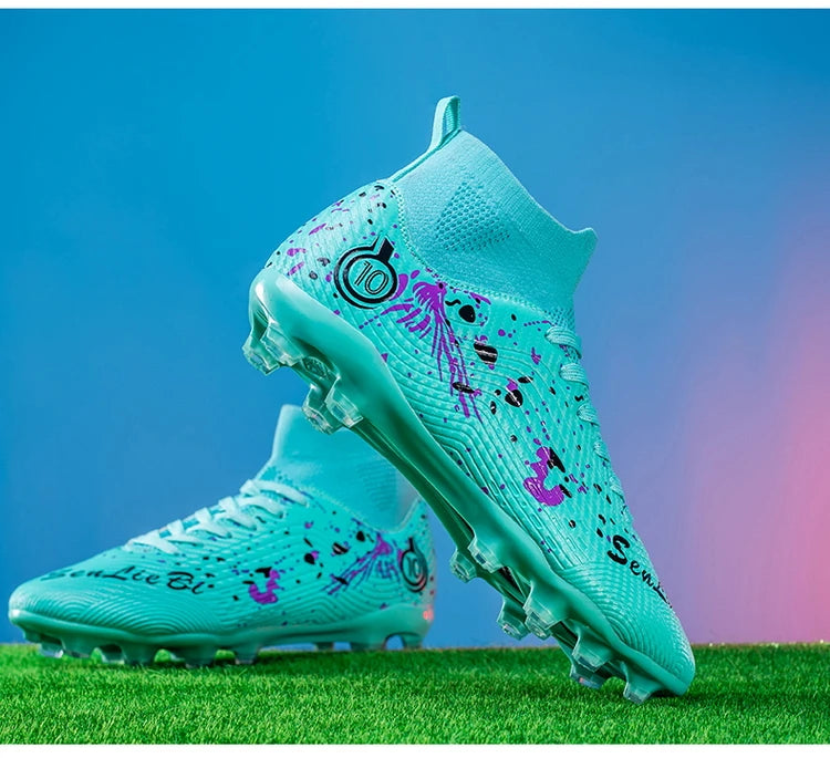 Botas de fútbol de alta calidad para hombre, zapatillas de fútbol para niños y adolescentes, botas de fútbol para niños, zapatillas deportivas unisex de fútbol