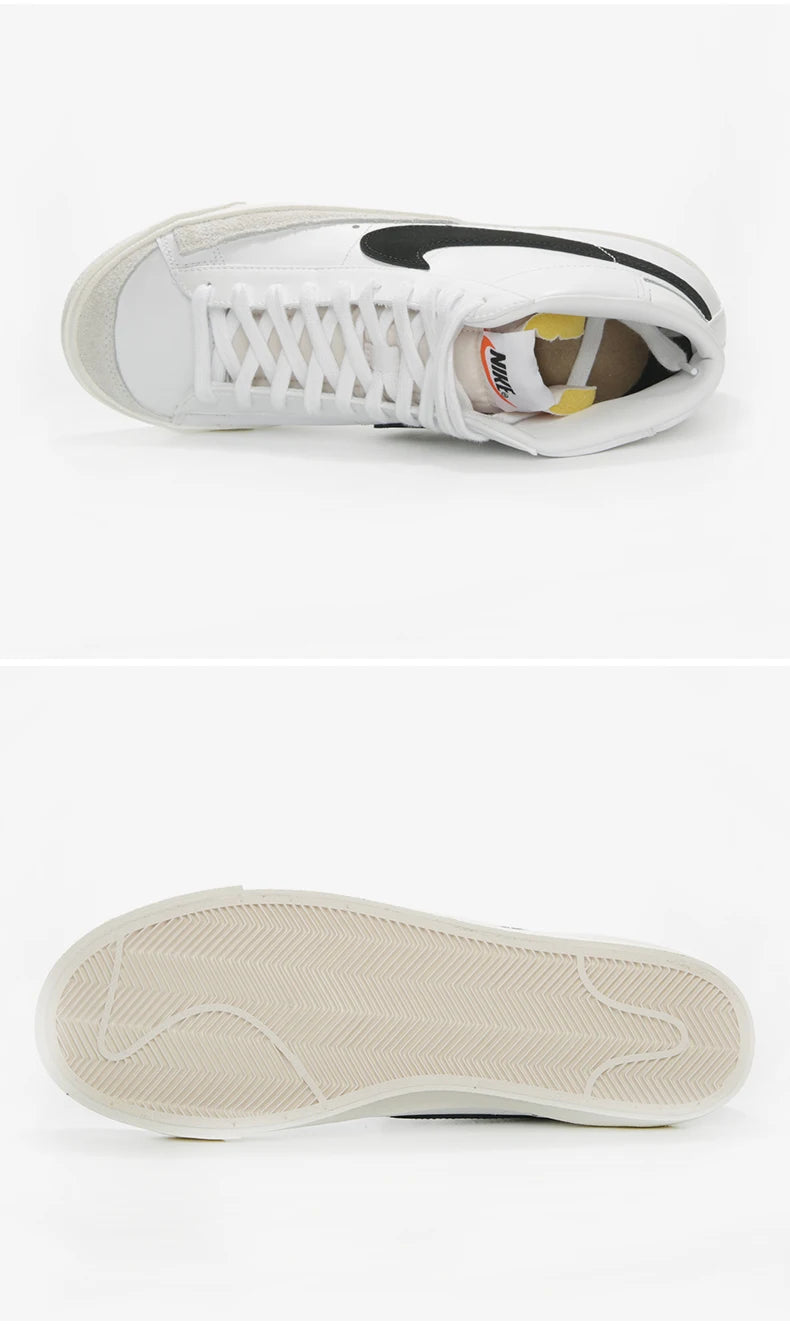 Nike officiële authentieke BLAZER MID '77 comfortabele casual sneakers voor heren en dames BQ6806-100