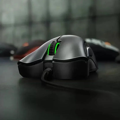 Razer DeathAdder Essential Wired Gaming Mouse / Wired Mice 6400DPI 5 Independent Buttons For Laptop PC Gamer