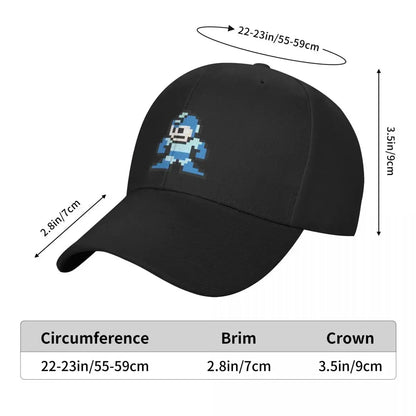 Megaman 8bits Baseball Cap Summer Hat Hat Beach Men Golf Wear Women's