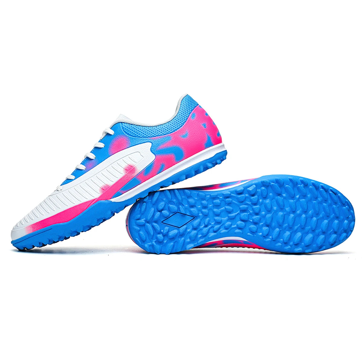 Chaussures de football professionnelles pour hommes, modèle TF (chaussures pour terrains synthétiques), offrant une adhérence et une résistance au glissement exceptionnelles, adaptées à toutes les saisons.