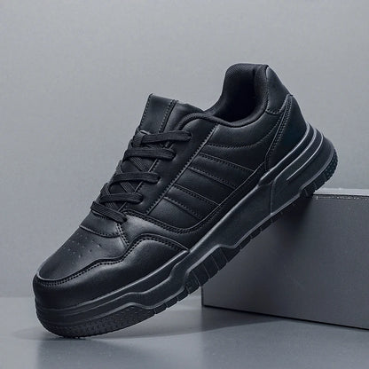 Baskets en cuir pour hommes, chaussures de sport décontractées, plates, de Skateboard, grande taille 50 51 52, offre spéciale pour livraison directe
