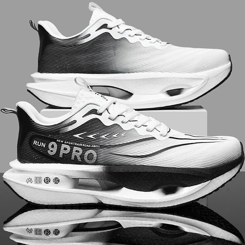 Baskets de marathon respirantes pour hommes - Chaussures de basket-ball tendance - Chaussures de marche pour homme - Baskets décontractées pour femme - Légères