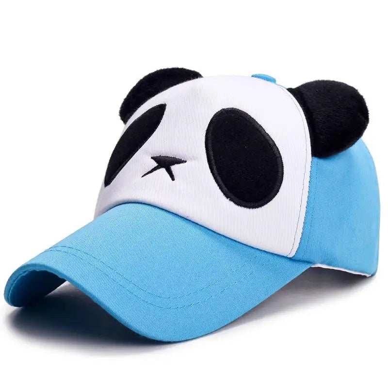 Summer Cute Panda Baseball Caps For Men Women Cotton Hip Hop Snapback Hats Sun Protection Boys Girls Outdoor Gorras Dropshipping