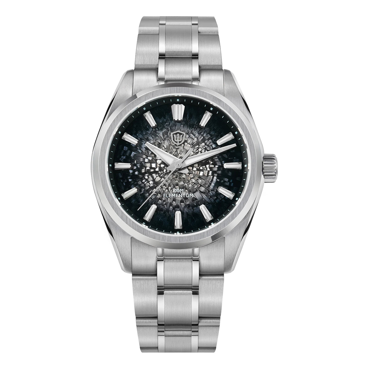 Watchdives WD0003C 38mm Watch VH31 Sweep Seconds Quartz Movement Stainless Steel Watch Elementum Original Design Men Wristwatch