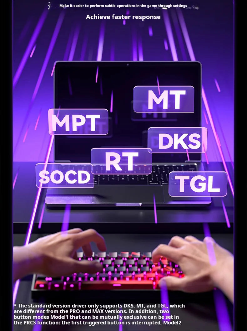 AULA WIN 68 HE Tastatur mit magnetischen Schaltern RT Gaming-Mechanische Tastatur kabelgebunden 8KPolling Rate Full-Key Hot-Swappable