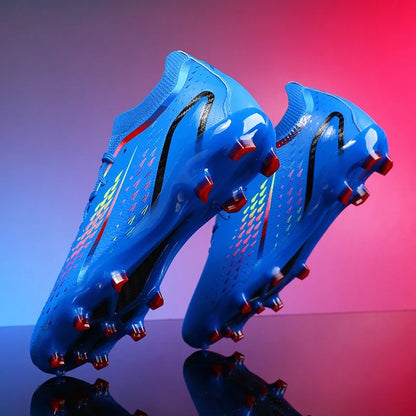 Nouveaux hommes chaussures de Football ultralégères TF/FG bottes de Football professionnelles unisexe antidérapant de haute qualité en gros livraison directe formation