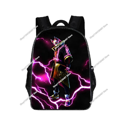 Fortnites SchoolBags Boys Girls Backpacks Large-capacity Knapsack High-quality Bookbags Fortress Night Figure Laptop Bag Gift
