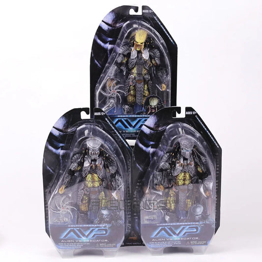 NECA AVP Alien vs. Predator Chopper Celtic Scar Predator 7" Action Figure Joint Movable Model Toy