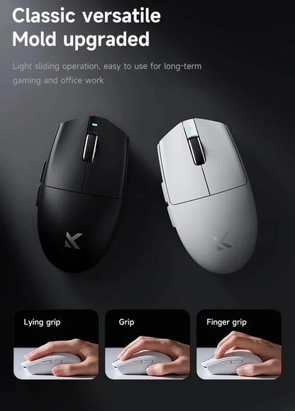 Безжична е-спорт мишка MCHOSE G3 V2 Pro, лека, с три режима, Bluetooth, PAW3395, висока производителност, 800mAh, за игри и офис, 59g