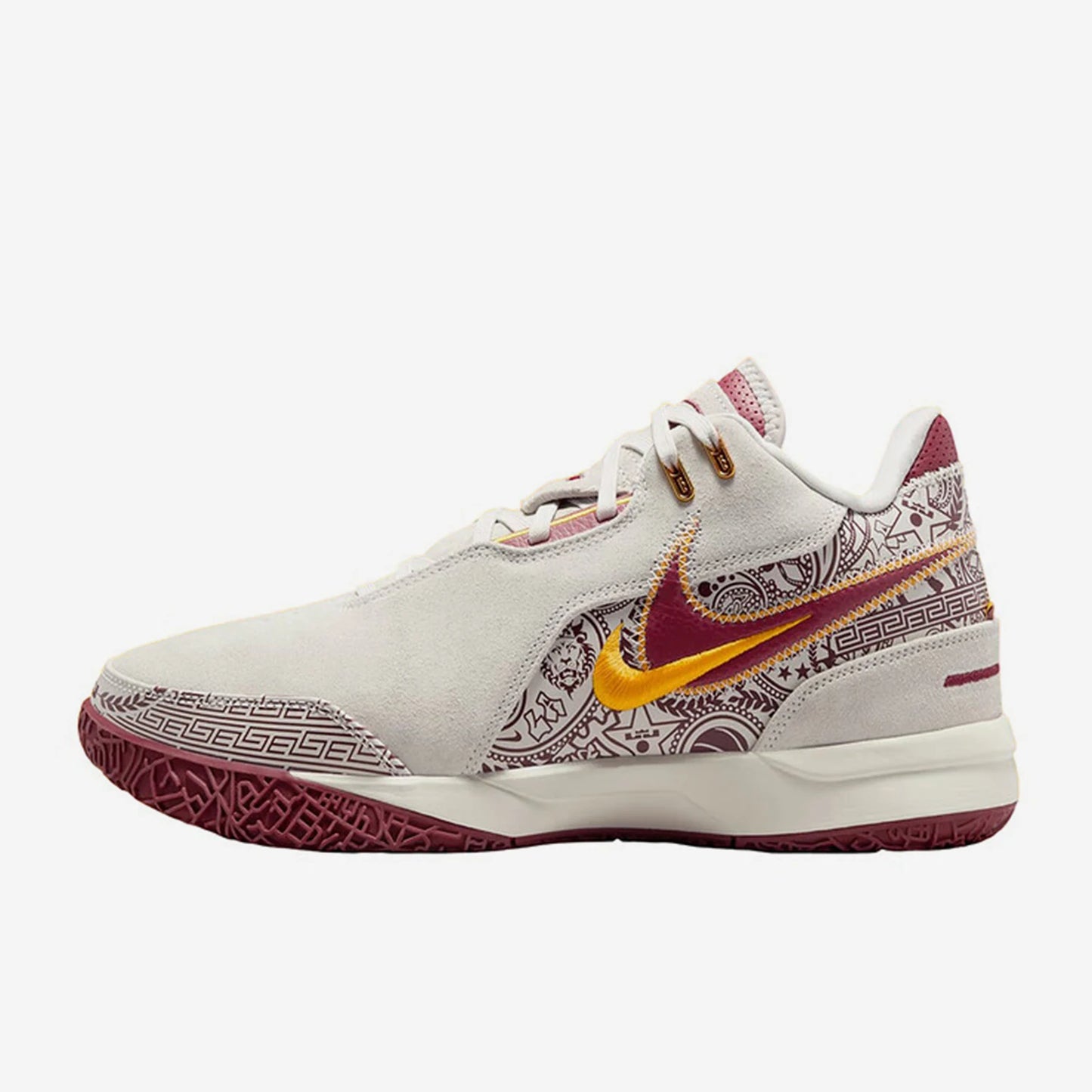 Nike genuine autumn new men's outdoor cushioned center top basketball shoes FZ7888-001