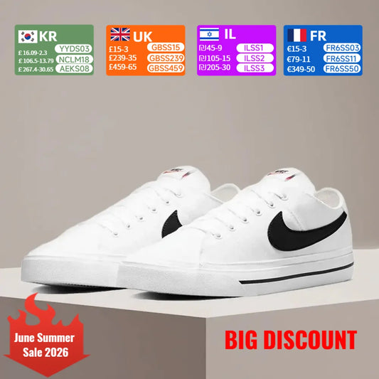 Nike Court Legacy Sneakers – klassischer Komfort, Dämpfung, rutschfest, strapazierfähig, für den Alltag geeignet CW6539-101
