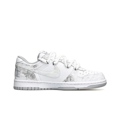 Персонализирани маратонки Nike Dunk Low „Wao“ – специална версия в подаръчна торбичка, High Street, деконструирани, ръчно рисувани, с ориенталски градиент, за мъже