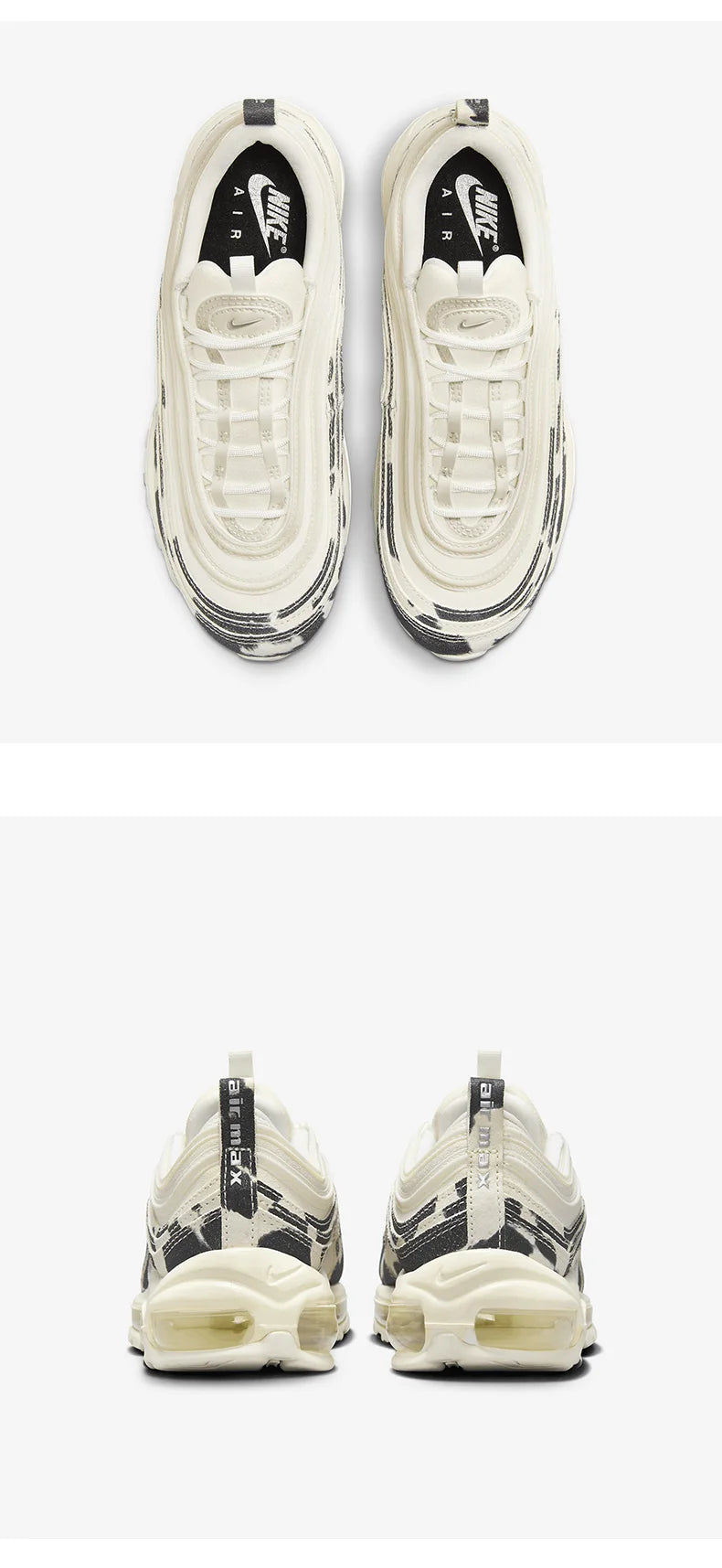 Nike Authentic Air Max 97 Men's Women's Air Cushion Breathable Sports Running Shoes FN7173-133