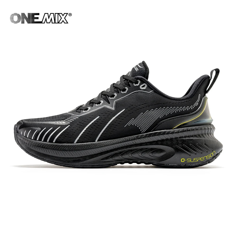 ONEMIX blanc chaussures de course sur route pour hommes coussin d'air chaussures de Sport en plein Air hommes formateurs été chaussures de Jogging chaussures pour femmes