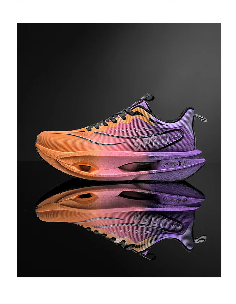 Baskets de marathon respirantes pour hommes - Chaussures de basket-ball tendance - Chaussures de marche pour homme - Baskets décontractées pour femme - Légères