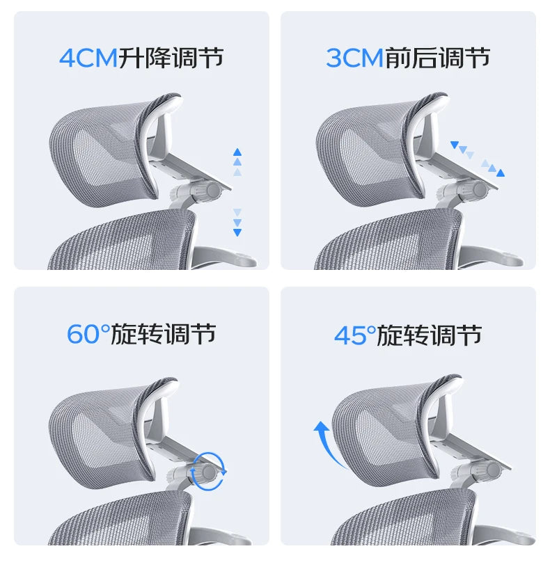 Ergonomic Computer Chair Designer Comfortable Nordic Footrest Modern Trendy Office Chair Relaxing Reading Furniture