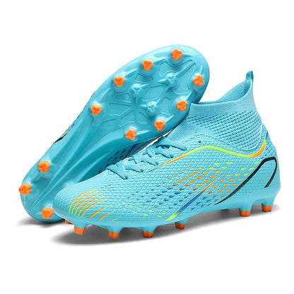 New Men Soccer Shoes Hot Sale High-quality Futsal Football Boots Unisex Cleats Ultralight Women Professional TF/FG Sneakers