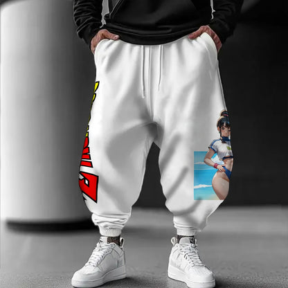 2026 Sommer Dragon Ball Outdoor-Hose für Herren – Sportswear, Majin Buu, Frühling, Japan-Anime-Joggerhose, Harajuku-Modehose