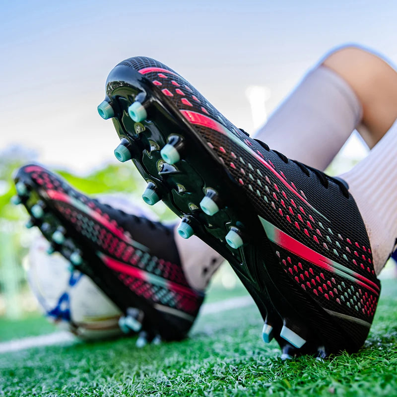 Nouvelles chaussures de football pour hommes, crampons antidérapants, baskets d'entraînement pour adultes, chaussures de football de haute qualité, baskets unisexes pour garçons, livraison directe