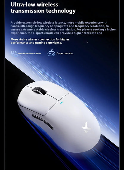MCHOSE M7 Ultra ergonomska gaming miška PAW3950 Super Sensor TOPSPEED 8000Hz frekvenca poročanja, lahka zasnova, Realtek Master Mice