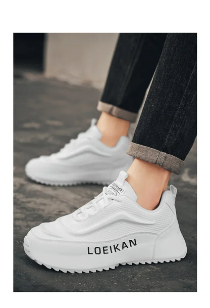 Sapatilhas de Caminhada e Corrida para Homem, Casuais, Leves, para Ténis, Desportivas, Respiráveis, Nova Moda, Tamanho Grande 47
