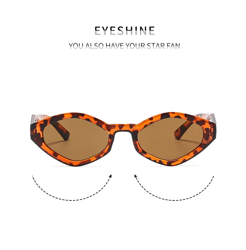 Vintage Cat Eye Sunglasses Women Men 2025 Brand Designer Fashion Goggle Sun Glasses Female Trends Shades Outside Eyewear UV400